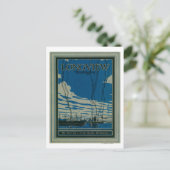 Longview, Washington Adverteren Poster Briefkaart (Staand voorkant)