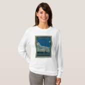 Longview, Washington Adverteren Poster T-shirt (Voorkant volledig)