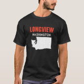 Longview Washington USA Travel Washi T-shirt (Voorkant)