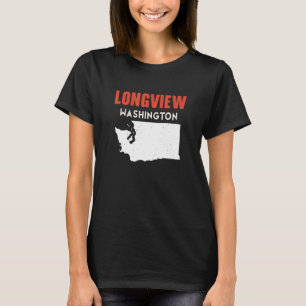 Longview Washington Verenigde Staten Amerika Reize T-shirt