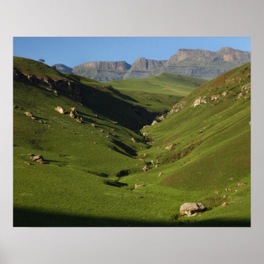 Longwall, Giant's Castle, Drakensberg Mountains Poster (Voorkant)