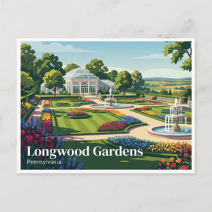 Longwood Gardens Kennett Square Pennsylvania Briefkaart