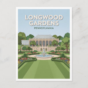 Longwood Gardens Kennett Square Pennsylvania Briefkaart