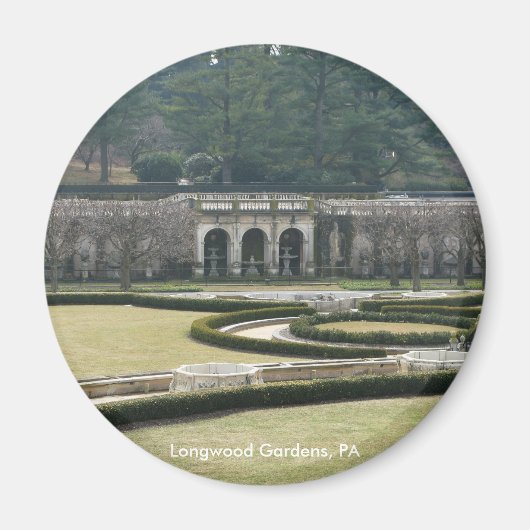 Longwood Gardens, PA Magneet (Voorkant)