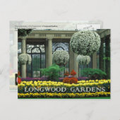 Longwood Gardens, Pennsylvania Briefkaart (Voorkant / Achterkant)