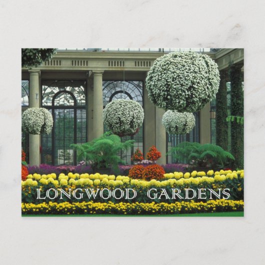 Longwood Gardens, Pennsylvania Briefkaart (Voorkant)