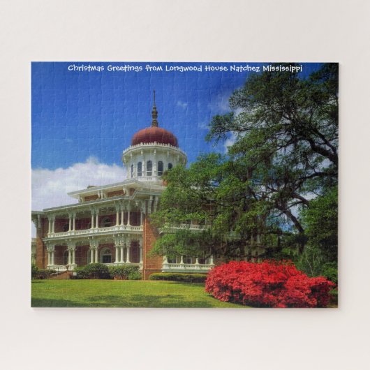 Longwood House Natchez Mississippi. Jigzaag Puzzle Legpuzzel (Horizontaal)