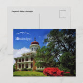 Longwood Natchez Mississippi Briefkaart (Voorkant / Achterkant)