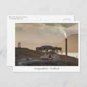 Longyearbyen Svalbard Briefkaart (Voorkant / Achterkant)