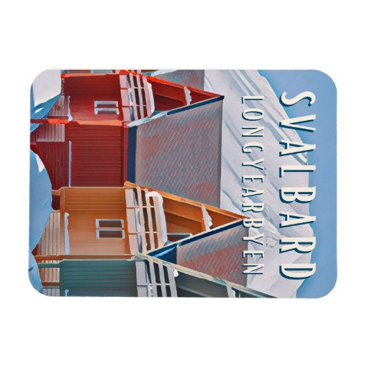 Longyearbyen, waar de natuur haar rechten herovert magneet (Horizontaal)