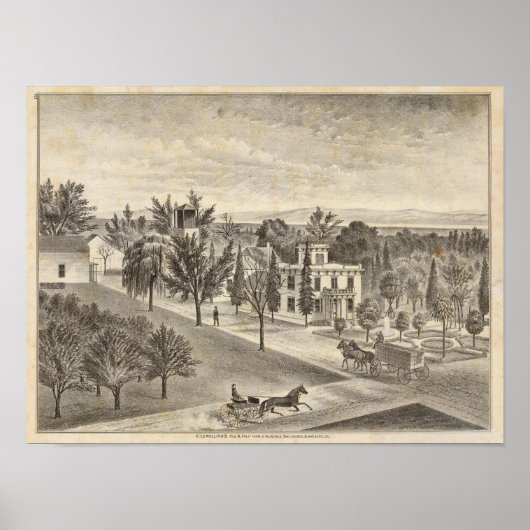 Loningen, boerderij poster (Voorkant)