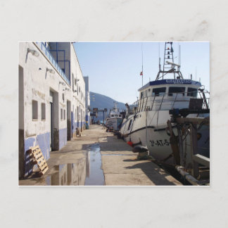 Lonja del puerto de Altea, Alicante, España Briefkaart