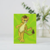 Lonny Lion Briefkaart (Staand voorkant)