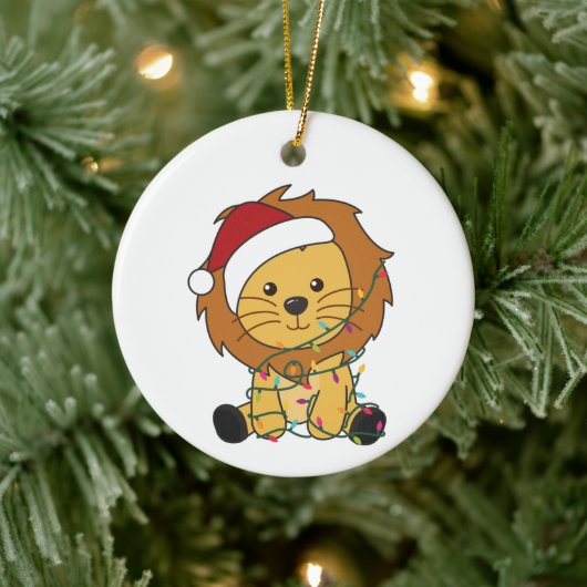 Lons Adult Clo Keramisch Ornament (Boom)