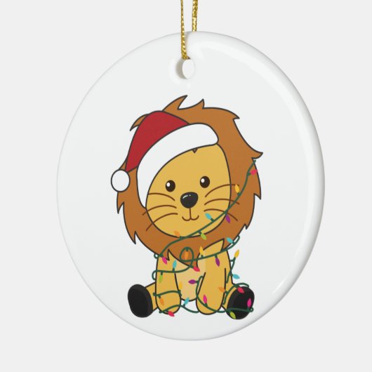Lons Adult Clo Keramisch Ornament (Links)