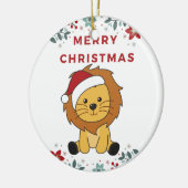 Lons keramiek winterdieren Lons keramisch O Keramisch Ornament (Links)