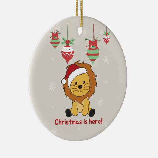 Lons keramiek winterdieren Lons keramisch O Keramisch Ornament (Rechts)