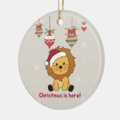 Lons keramiek winterdieren Lons keramisch O Keramisch Ornament (Links)