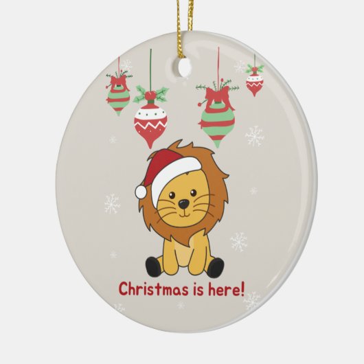 Lons keramiek winterdieren Lons keramisch O Keramisch Ornament (Links)