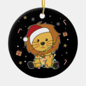 Lons keramiek winterdieren Lons keramisch O Keramisch Ornament (Voorkant)