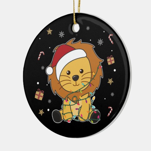 Lons keramiek winterdieren Lons keramisch O Keramisch Ornament (Links)