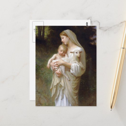 L'onschuld Briefkaart (Voorkant / Achterkant in situ)