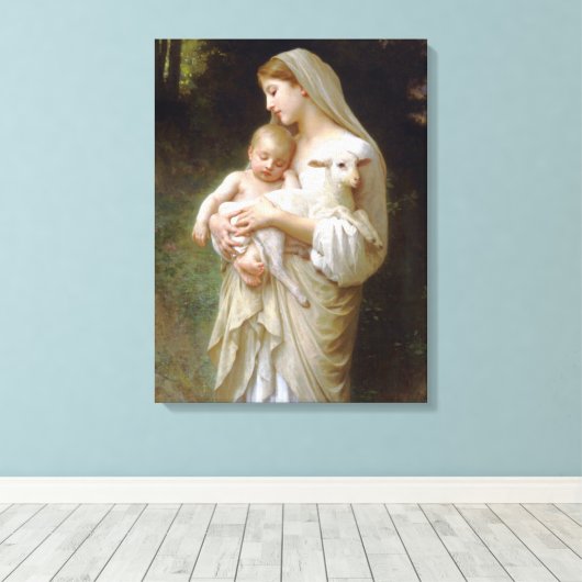 L'onschuld Canvas Afdruk (Insitu (Houten vloer))