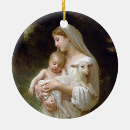 L'onschuld Keramisch Ornament (Achterkant)