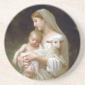 L'onschuld Zandsteen Onderzetter (Voorkant)