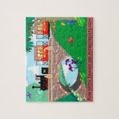 lont met treinen legpuzzel (Verticaal)