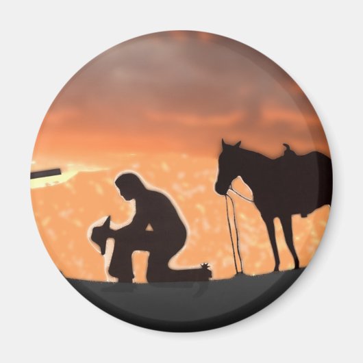 Lonyal Cowboy Magneet (Voorkant)