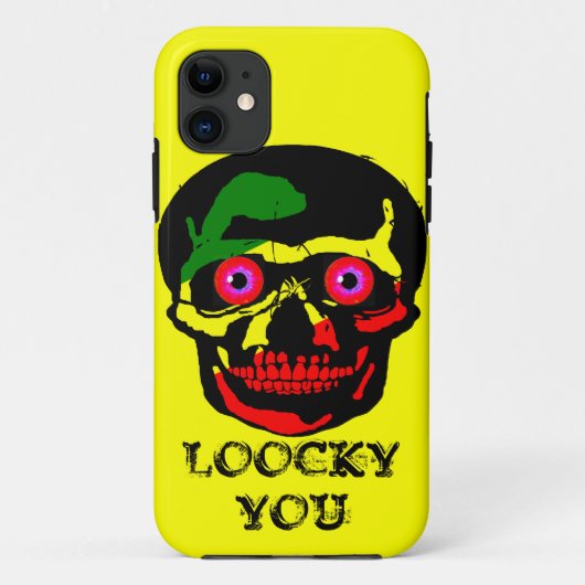 LOOCKY AFRO Case-Mate iPhone CASE (Achterkant)