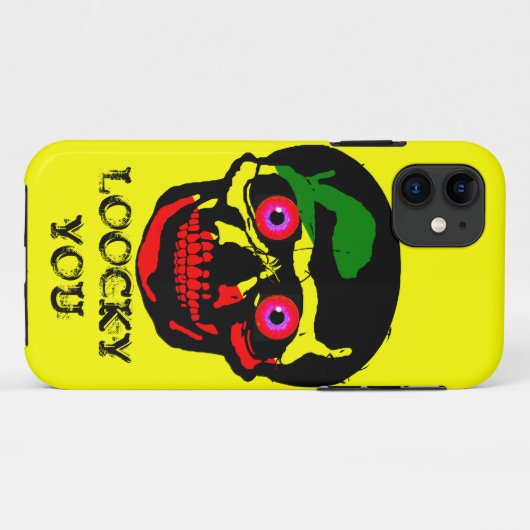 LOOCKY AFRO Case-Mate iPhone CASE (Achterkant (horizontaal))