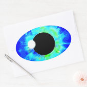 LOOCKY EYE OVALE STICKER (Envelop)