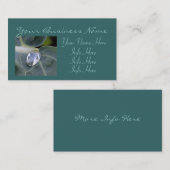 Lood en waterval visitekaartje (Voorkant / Achterkant)