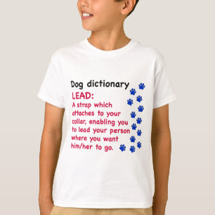 Lood - hondenwoordenboek t-shirt