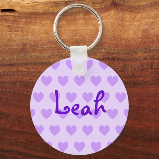 Lood in Paars Sleutelhanger (Voorkant)
