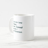 Lood me niet in Temptation Koffiemok (Voorkant links)