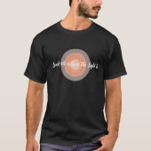 Lood me waar het licht unisex T-shirt is (Voorkant)