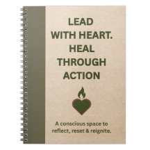 "Lood met hart" Motivatie tijdschrift – Notitieboe