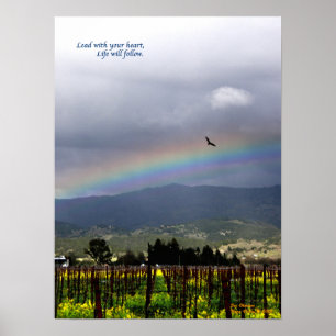 Lood met je hart. Het leven zal volgen Poster