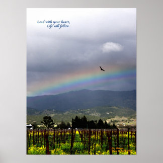 Lood met je hart. Het leven zal volgen Poster