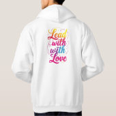 Lood met liefde hoodie (Achterkant)
