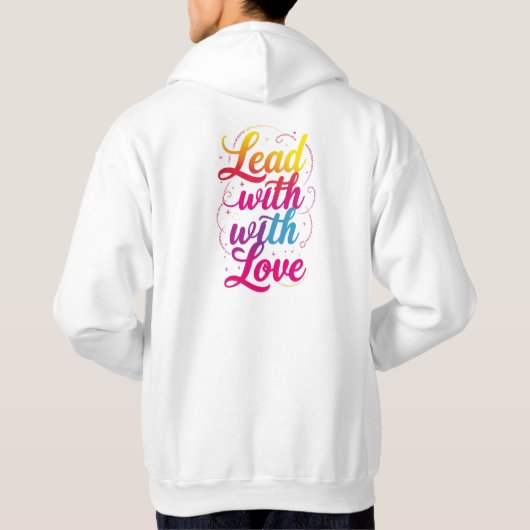 Lood met liefde hoodie (Achterkant)