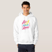 Lood met liefde hoodie (Voorkant volledig)