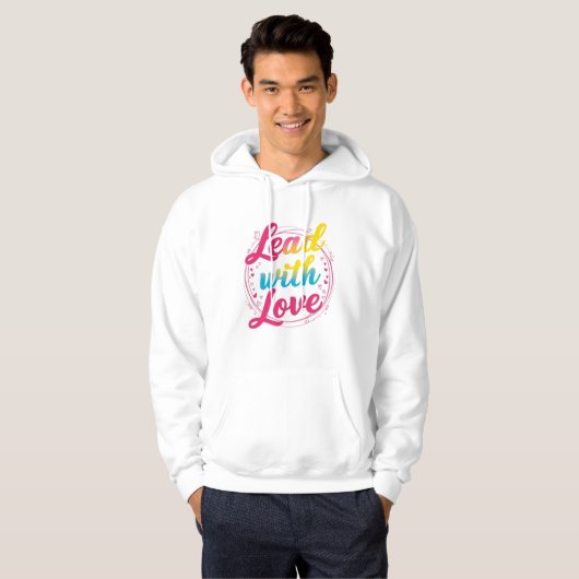 Lood met liefde hoodie (Voorkant volledig)