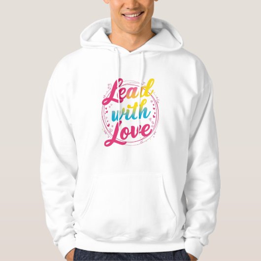 Lood met liefde hoodie (Voorkant)