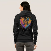 Lood met liefde hoodie (Achterkant volledig)