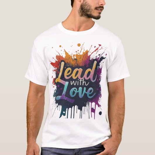 Lood met liefde t-shirt (Voorkant)