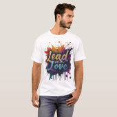 Lood met liefde t-shirt (Voorkant volledig)
